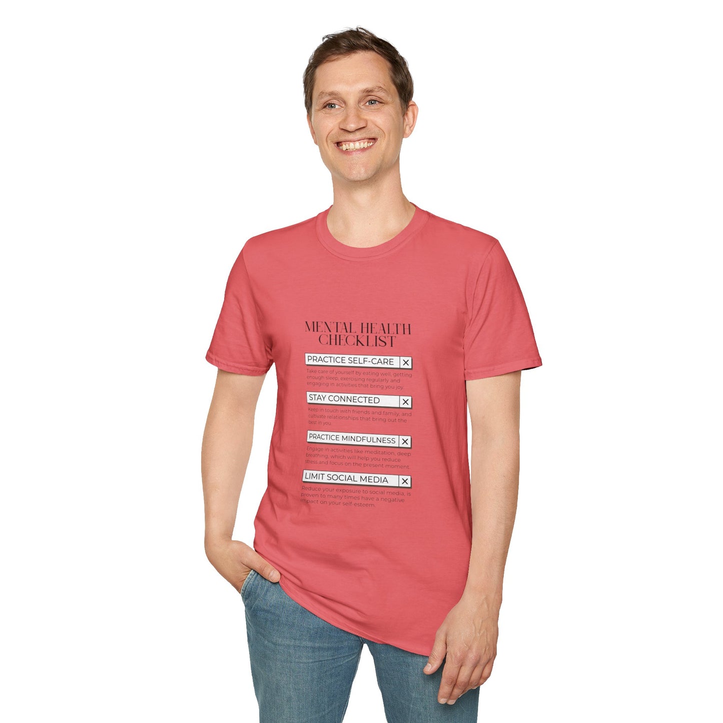 Mental Health Unisex Softstyle T-Shirt