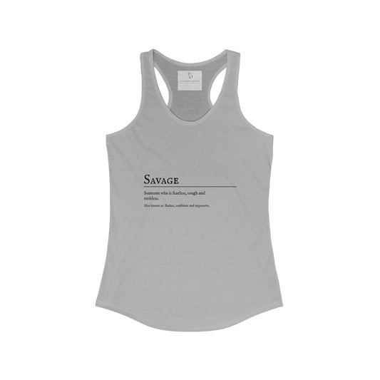 Savage Women's Ideal Racerback Tank