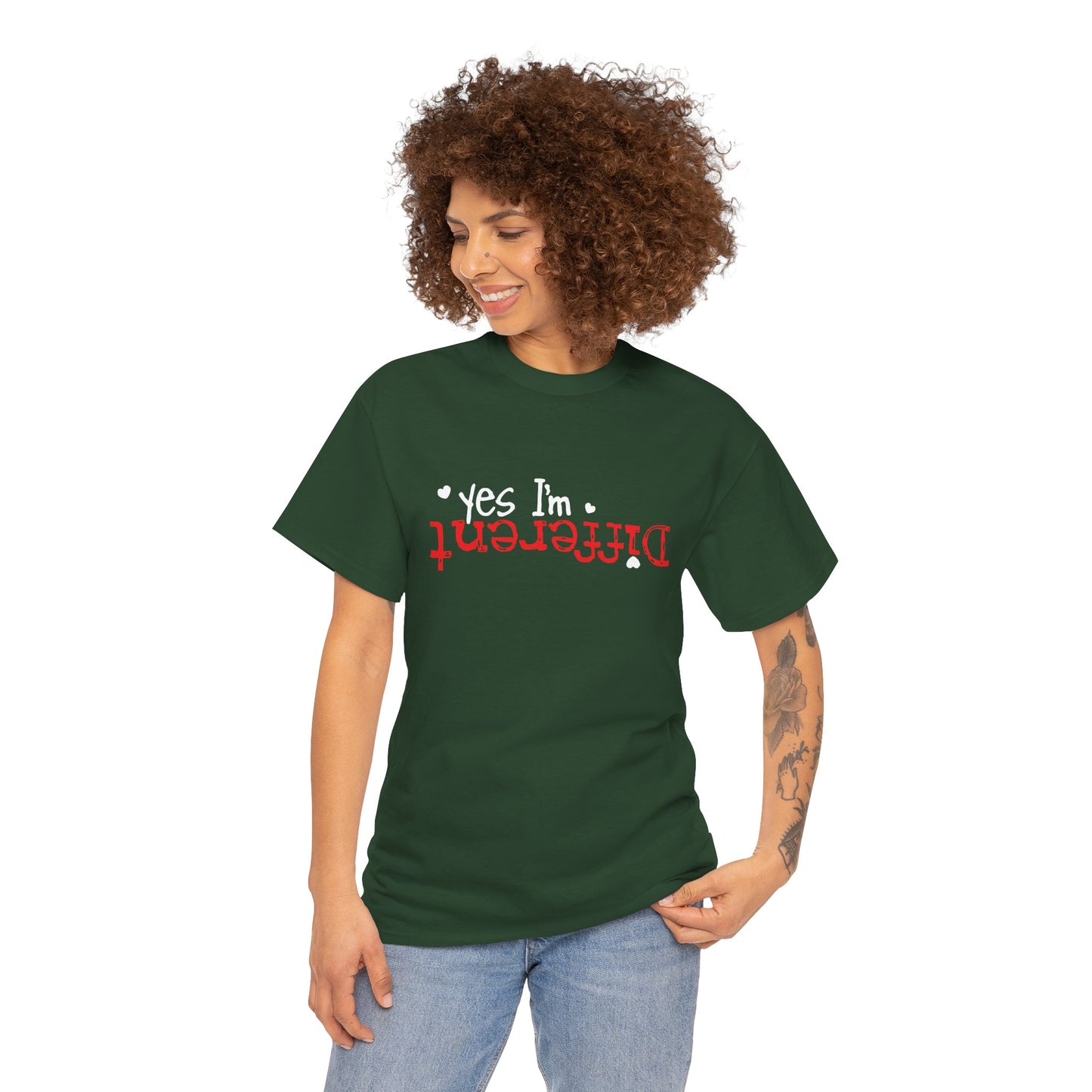 Different - Funny Statement Tee ("Yes I'm Different")