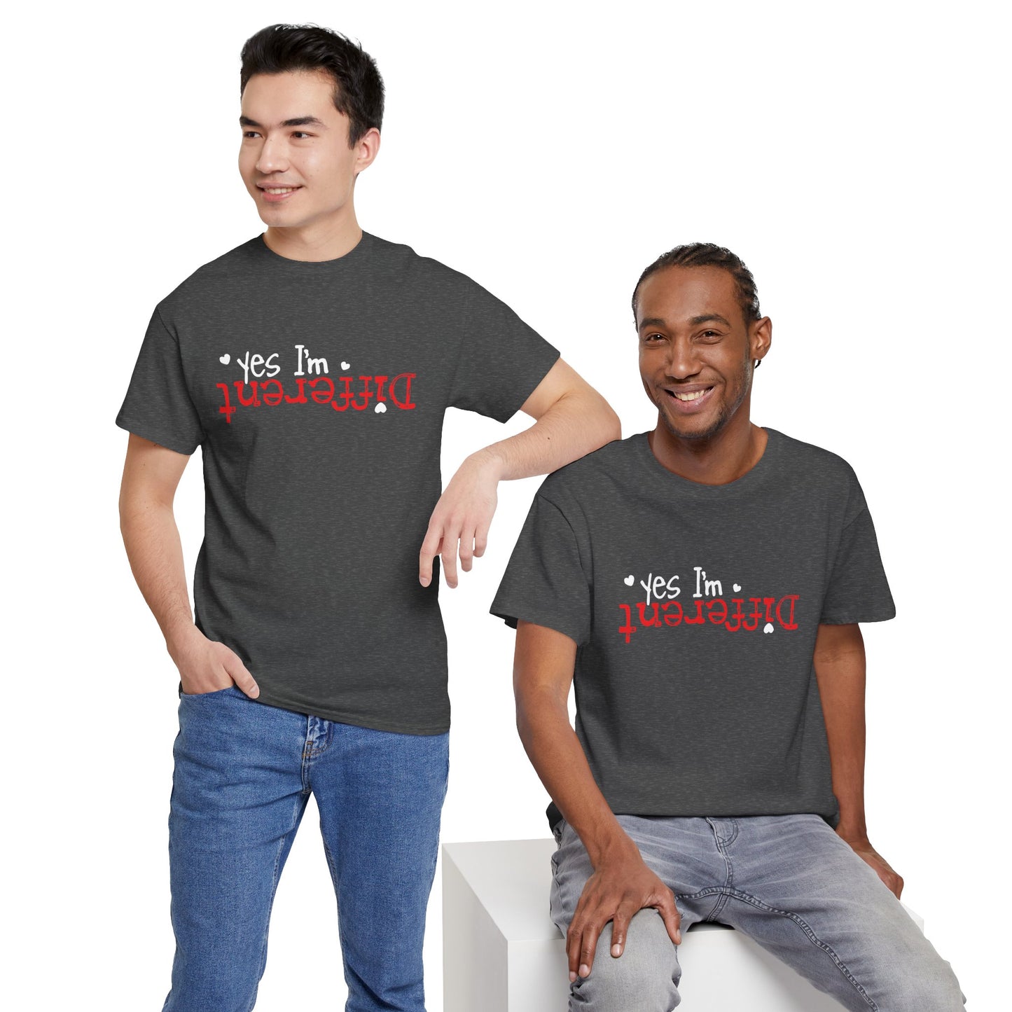Different - Funny Statement Tee ("Yes I'm Different")