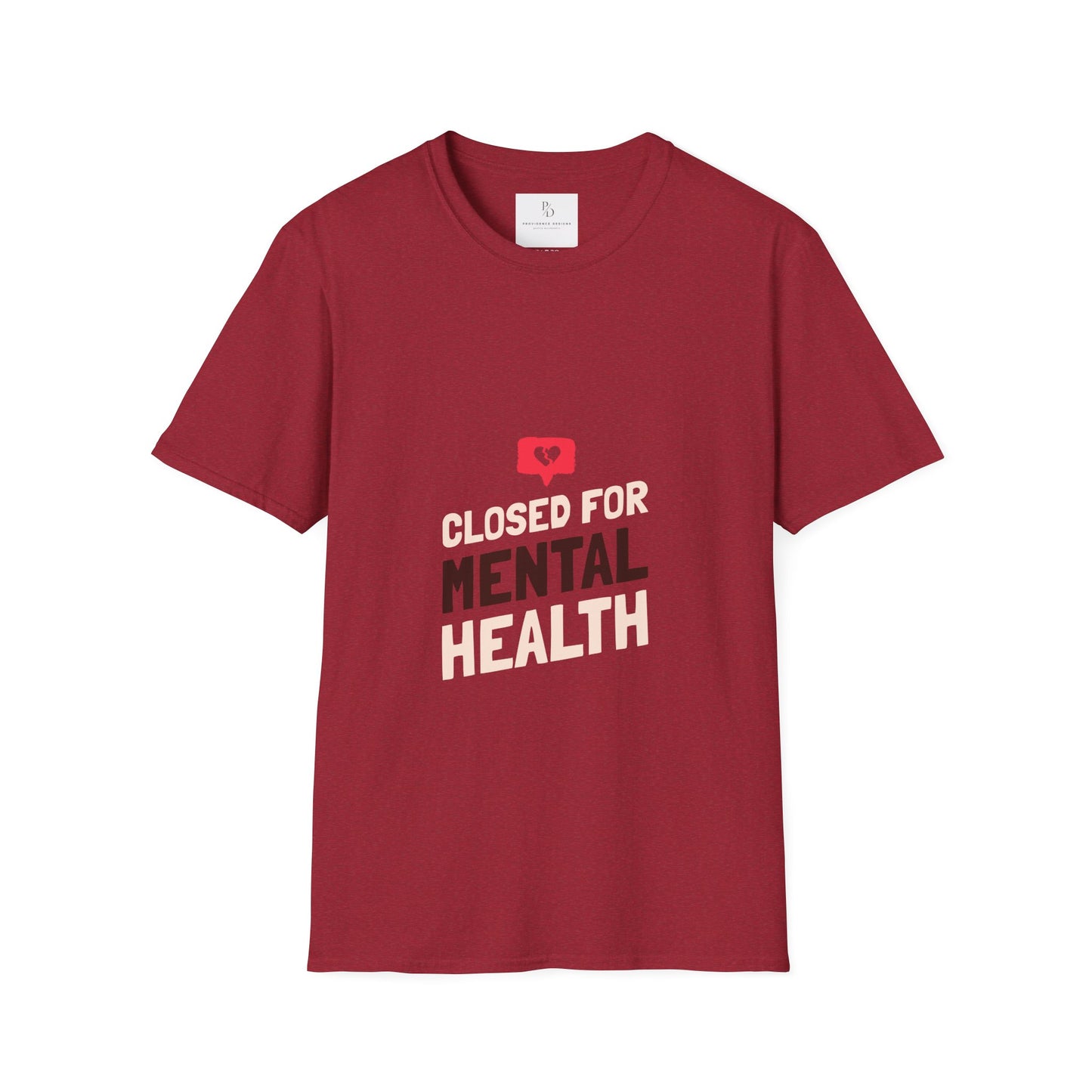 Mental health Unisex Softstyle T-Shirt