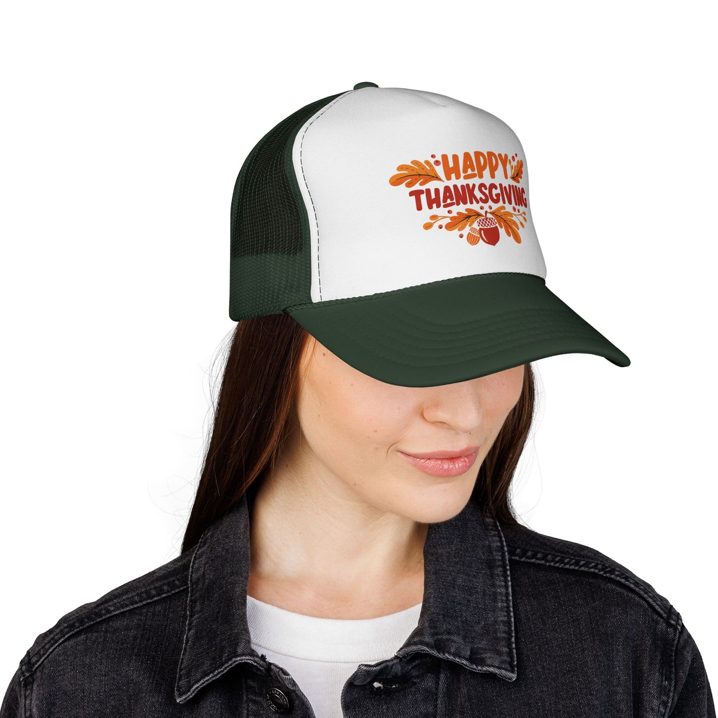 Happy Thanksgiving Trucker Hat