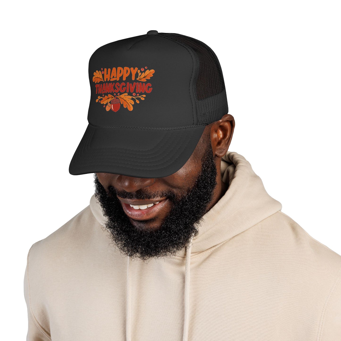 Happy Thanksgiving Trucker Hat