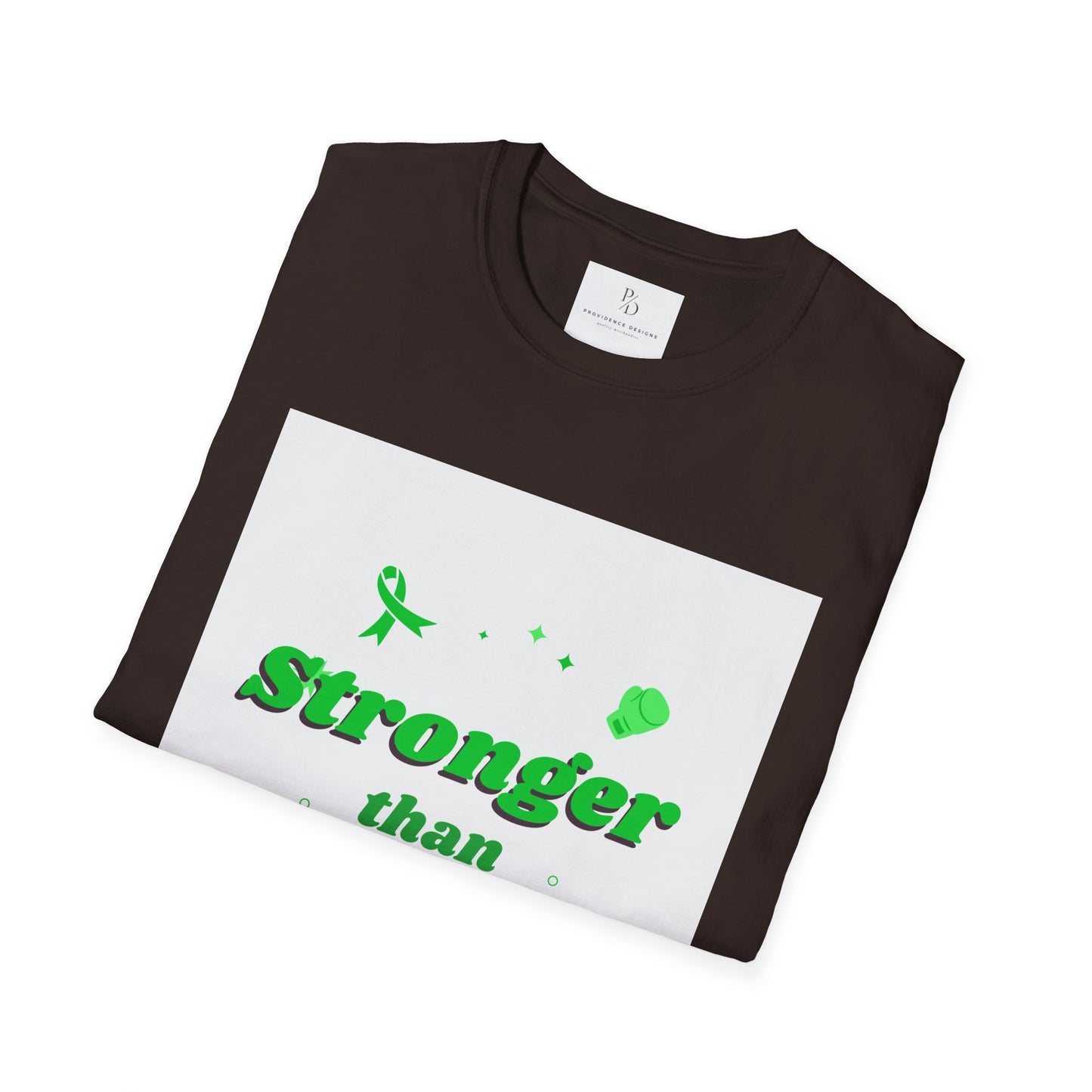 Stronger than depression Unisex Softstyle T-Shirt