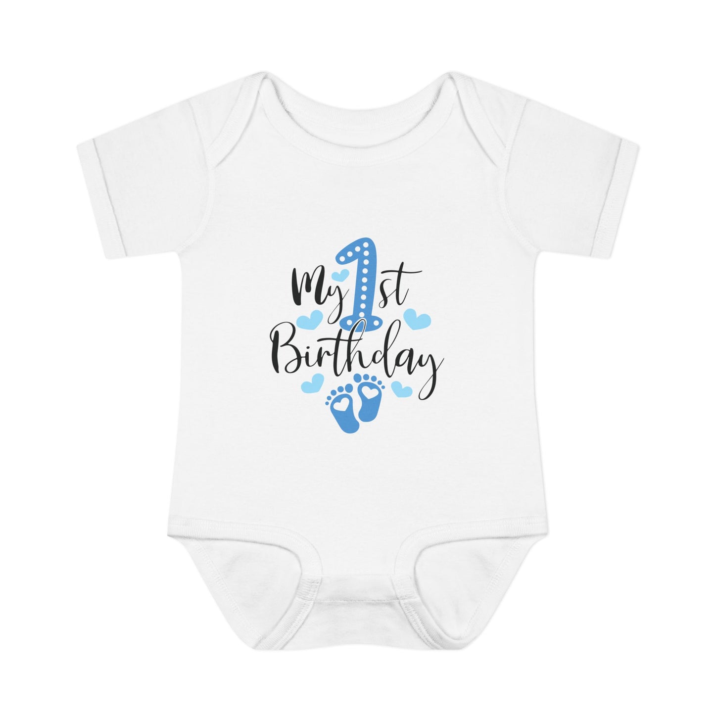 1st Birthday Baby Bodysuit