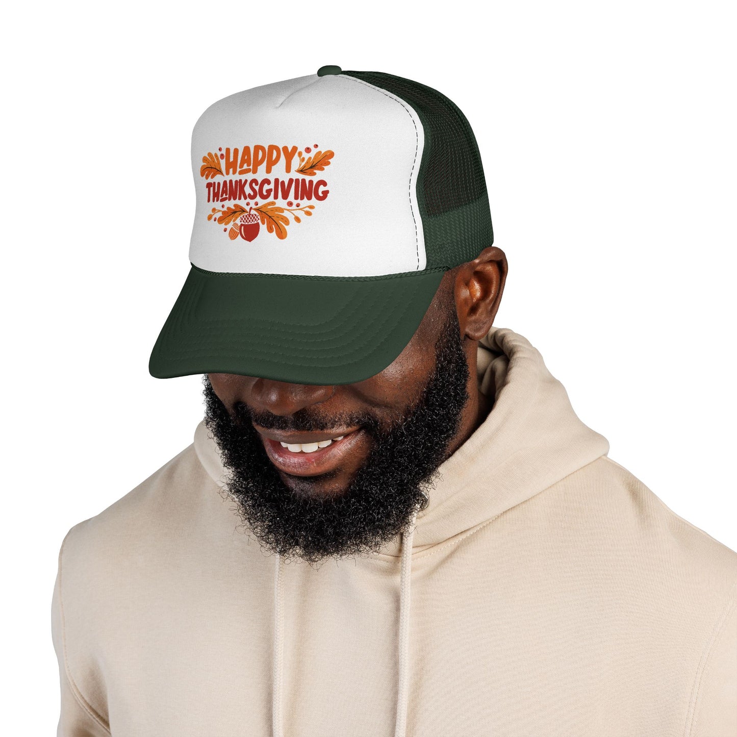 Happy Thanksgiving Trucker Hat