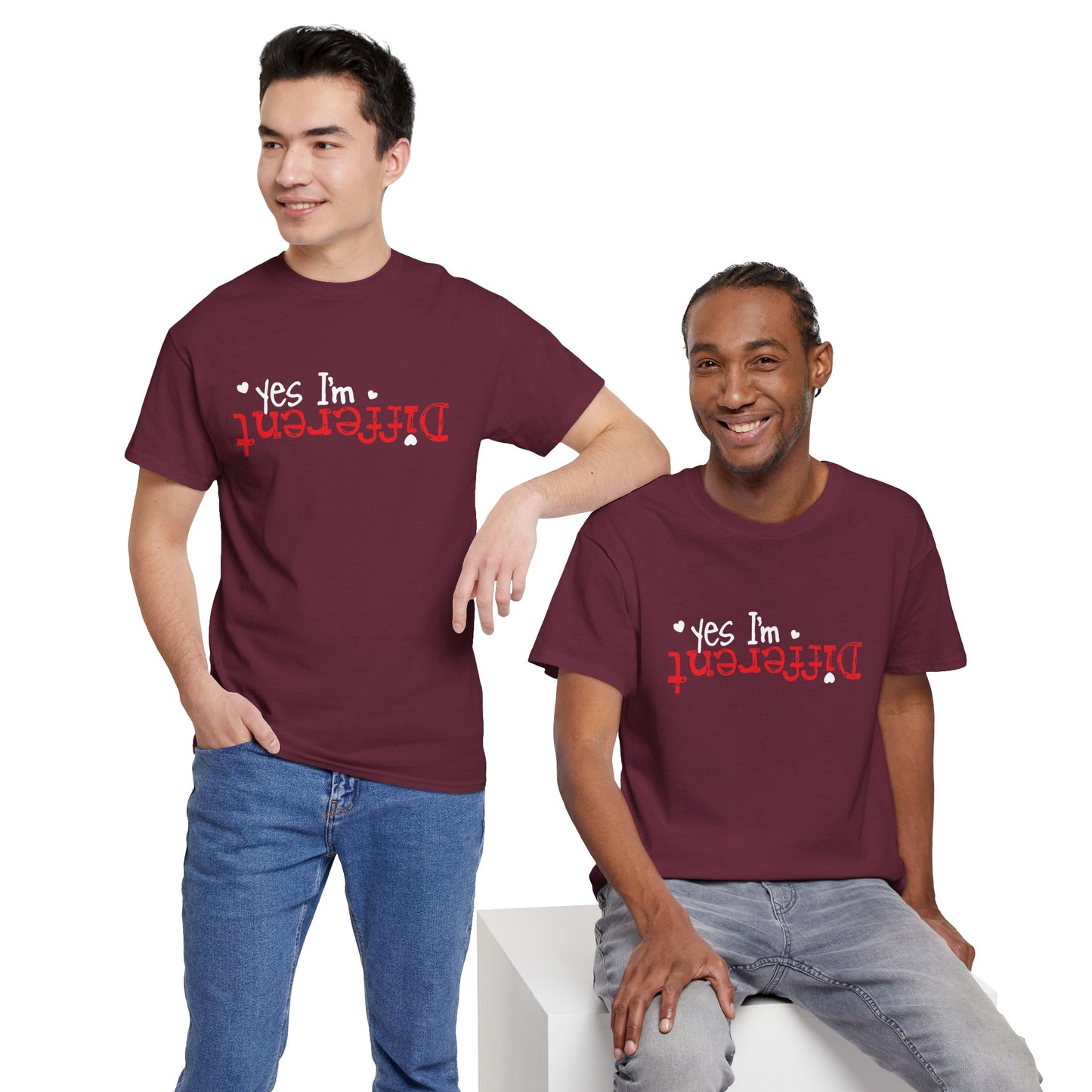 Different - Funny Statement Tee ("Yes I'm Different")