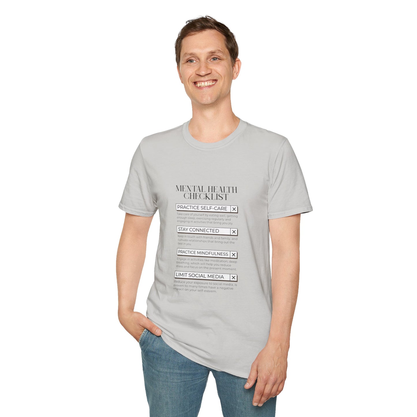 Mental Health Unisex Softstyle T-Shirt