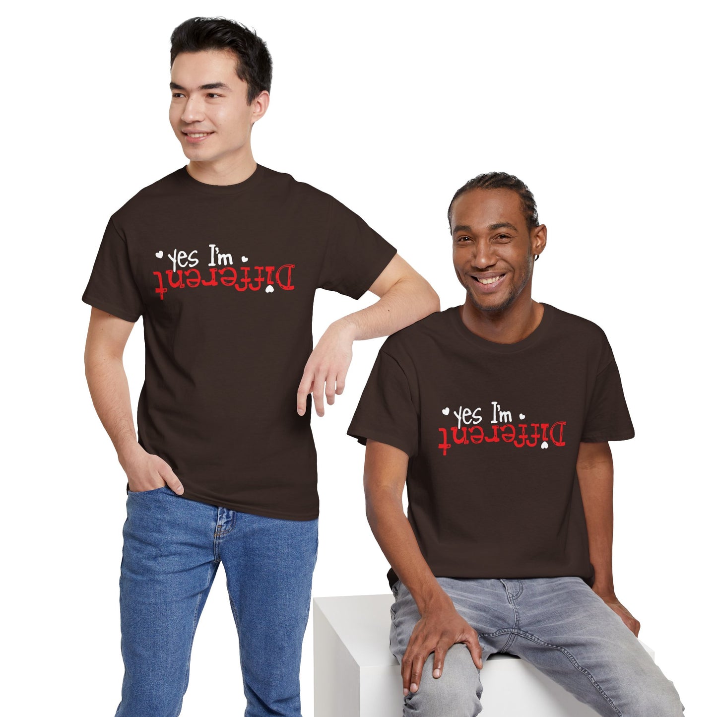 Different - Funny Statement Tee ("Yes I'm Different")