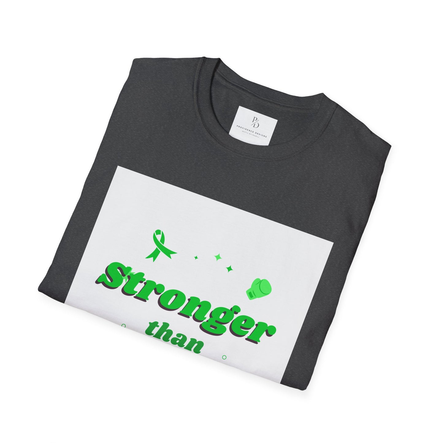 Stronger than depression Unisex Softstyle T-Shirt