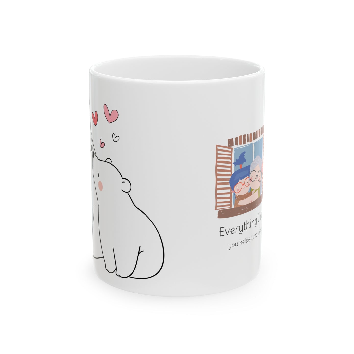 Ceramic Mug, 11oz