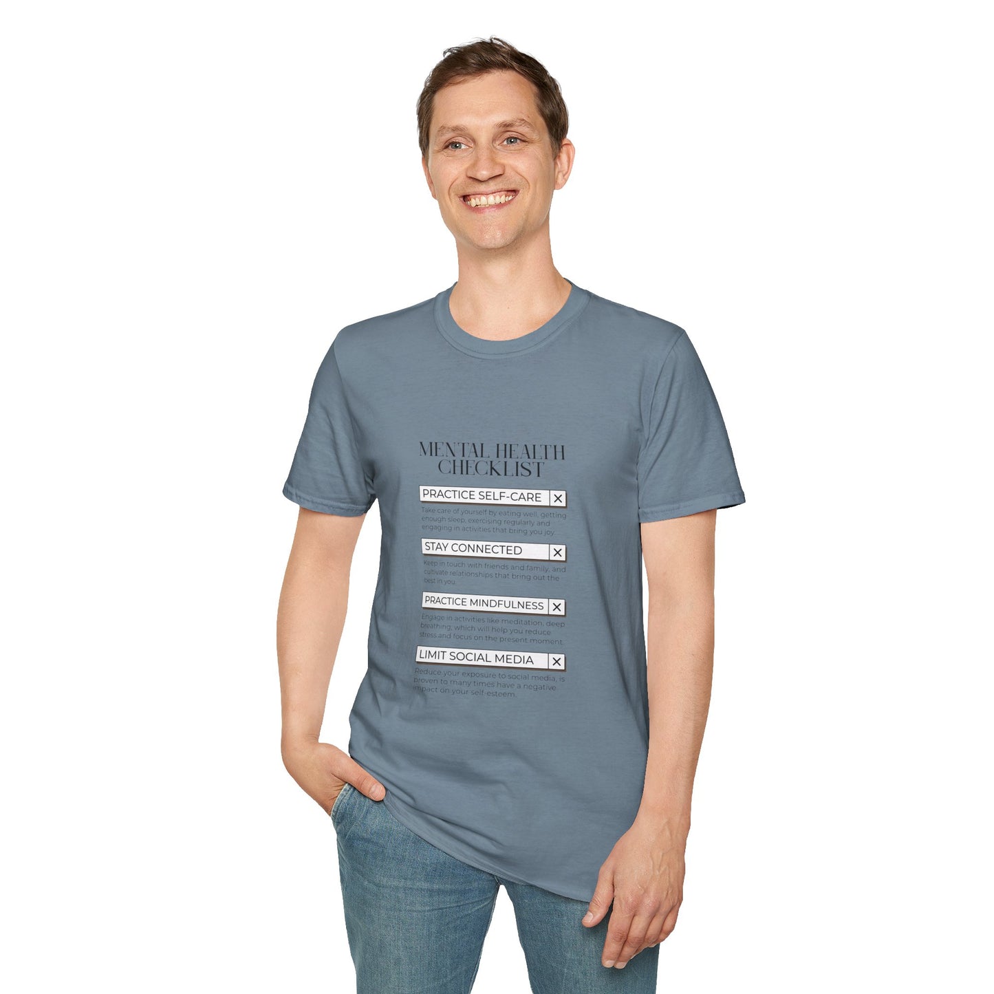 Mental Health Unisex Softstyle T-Shirt